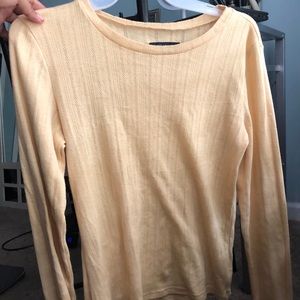 American Eagle Yellow long sleeve shirt